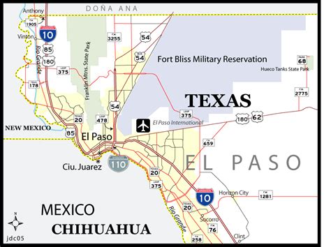Benefits of Using MAP El Paso Texas On Map